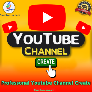 Professional Youtube Channel Create
