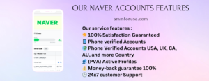 our Naver accounts features