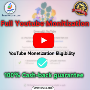 Youtube Full Monitization Package